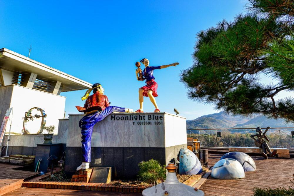 Moonlight Blue Pension Gapyeong Exterior foto